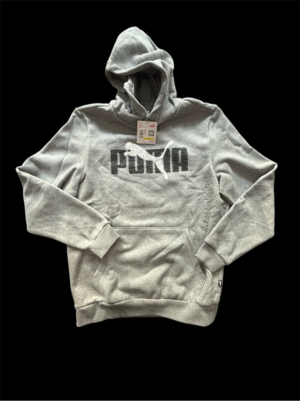 NWT! Men’s PUMA Gray Hoodie (size Medium)